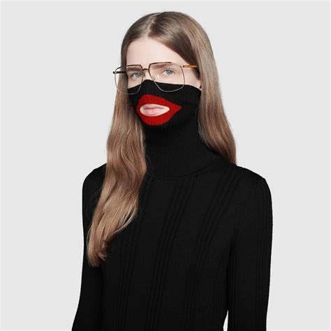 black balaclava gucci|gucci knockoff sweater.